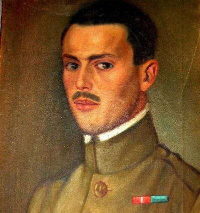 Retrato del militar Siro Alonso Alonso (1917)