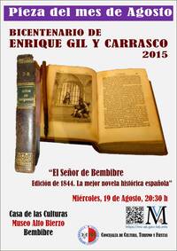 Agosto – «El Señor de Bembibre. Edición de 1844. La mejor novela histórica española»
