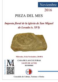 Noviembre – Imposta floral de la iglesia de San Miguel de Losada (s. XVI)